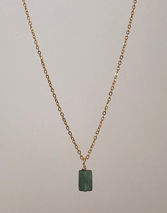 Moss Agate Necklace